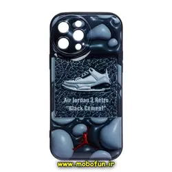 قاب گوشی iPhone 13 Pro Max آیفون طرح چاپ سه بعدی 3D پافر اسپرت محافظ لنز دار کد 474