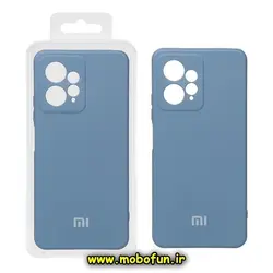 قاب گوشی Redmi Note 12 4G شیائومی سیلیکونی های کپی زیربسته محافظ لنز دار فیلی کد 7