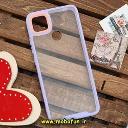 قاب گوشی Redmi 9C - Redmi 10A - Poco C3 شیائومی اورجینال Pro Camera طرح پشت طلق شفاف دور سیلیکونی محافظ لنز دار یاسی کد 317