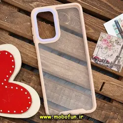 قاب گوشی Galaxy A04S - Galaxy M13 4G - Galaxy M23 5G - Galaxy F23 5G سامسونگ اورجینال Pro Camera طرح پشت طلق شفاف دور سیلیکونی محافظ لنز دار گلبهی کد 162