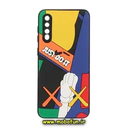 قاب گوشی Galaxy A30S - Galaxy A50S - Galaxy A50 سامسونگ طرح سیلیکونی هارد سه بعدی برجسته محافظ لنزدار نایکی JUST DO IT کد 960