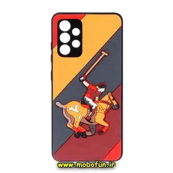 قاب گوشی Galaxy A32 4G سامسونگ طرح سیلیکونی هارد سه بعدی برجسته محافظ لنزدار پولو POLO کد 860