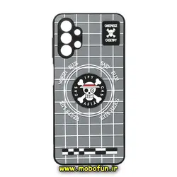 قاب گوشی Galaxy A13 4G سامسونگ طرح سیلیکونی هارد سه بعدی برجسته محافظ لنزدار اسکلت CASETIFY کد 642