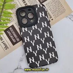 قاب گوشی iPhone 14 Pro آیفون طرح کبریتی چرمی اورجینال Unique Case محافظ لنزدار کپسولی NY کد 165