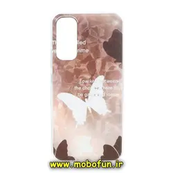 قاب گوشی Galaxy A34 5G سامسونگ طرح پشت طلق هولوگرامی اکلیلی براق IMD کپسولی کد 231