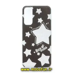 قاب گوشی Galaxy A34 5G سامسونگ طرح پشت طلق هولوگرامی اکلیلی براق IMD کپسولی کد 225