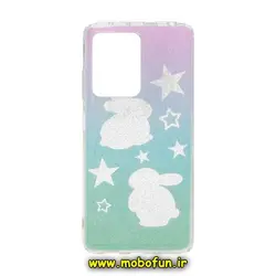 قاب گوشی Redmi Note 12 Pro 5G - Redmi Note 12 Pro Plus 5G - Poco X5 Pro شیائومی طرح پشت طلق اکلیلی براق IMD کپسولی کد 165