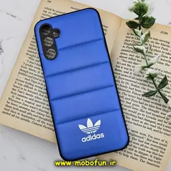 قاب گوشی Galaxy A14 4G - Galaxy A14 5G سامسونگ طرح دار پافر چرمی محافظ لنز دار آدیداس adidas کد 350