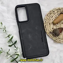 قاب گوشی Galaxy A14 4G - Galaxy A14 5G سامسونگ طرح چرمی کلاسیک HARD متال کیس نیلکین NILLKIN مشکی کد 342