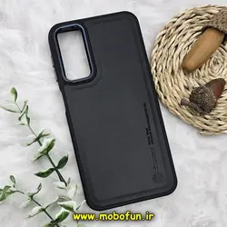 قاب گوشی Galaxy A24 4G سامسونگ طرح چرمی کلاسیک HARD متال کیس نیلکین NILLKIN مشکی کد 150