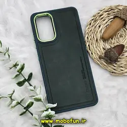 قاب گوشی Galaxy A32 4G سامسونگ طرح چرمی کلاسیک HARD متال کیس نیلکین NILLKIN سبز تیره کد 944