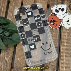 قاب گوشی Galaxy A34 سامسونگ طرح دار فانتزی عروسکی ژله ای شفاف محافظ لنز دار کپسولی (لاکچری) کد 268