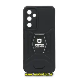 قاب گوشی Galaxy A34 5G سامسونگ طرح ضد ضربه بتمن فول ژله ای اورجینال DESIGN محافظ لنز دار مشکی کد 347