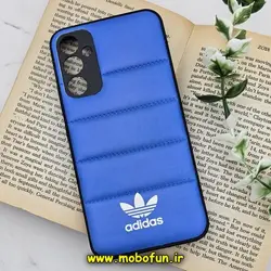 قاب گوشی Galaxy A34 5G سامسونگ طرح دار پافر چرمی محافظ لنز دار آدیداس adidas کد 297