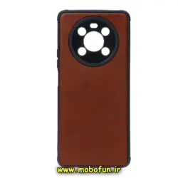 قاب گوشی Honor X9 4G آنر طرح ژله ای چرمی ساده گوزنی قهوه ای کد 14