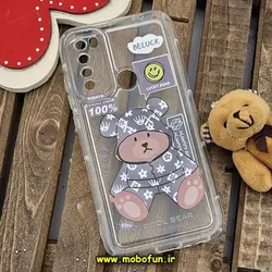 قاب گوشی Redmi Note 8 - Redmi Note 8 2021 شیائومی طرح دار فانتزی عروسکی ژله ای شفاف محافظ لنز دار کپسولی (لاکچری) کد 863