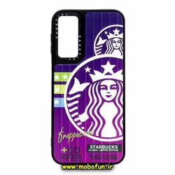 قاب گوشی Redmi Note 12S شیائومی طرح ضد ضربه کرکره ای استارباکس STARBUCKS یانگ کیت CASETIFY کد 13