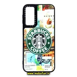 قاب گوشی Redmi Note 12S شیائومی طرح ضد ضربه کرکره ای استارباکس STARBUCKS یانگ کیت CASETIFY کد 12