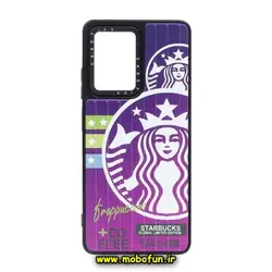 قاب گوشی Redmi Note 12 4G شیائومی طرح ضد ضربه کرکره ای استارباکس STARBUCKS یانگ کیت CASETIFY کد 149