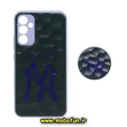 قاب گوشی Galaxy A54 سامسونگ شش ضلعی طرح دار نیویورک NY محافظ لنز دار پاپ سوکت دار کد 598
