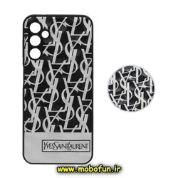 قاب گوشی Galaxy A14 4G - Galaxy A14 5G سامسونگ شش ضلعی طرح دار ایو سن لوران YSL محافظ لنز دار پاپ سوکت دار کد 600