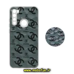 قاب گوشی Redmi Note 8 - Redmi Note 8 2021 شیائومی شش ضلعی طرح دار چنل CHANEL محافظ لنز دار پاپ سوکت دار کد 968