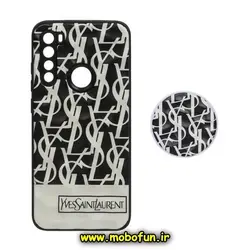 قاب گوشی Redmi Note 8 - Redmi Note 8 2021 شیائومی شش ضلعی طرح دار ایو سن لوران YSL محافظ لنز دار پاپ سوکت دار کد 961