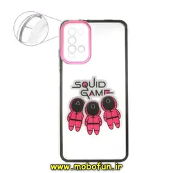 قاب گوشی Poco M3 - Redmi 9T شیائومی ژله ای طرح دار شفاف محافظ لنز دار اسکویید گیم بازی مرکب SQUID GAME کد 102