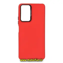 قاب گوشی Redmi Note 10 Pro - Redmi Note 10 Pro Max شیائومی طرح سیلیکونی ژله ای اورجینال CASE PRO قرمز کد 800