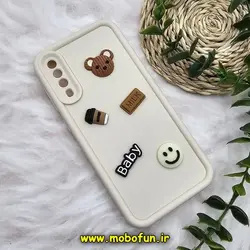 قاب گوشی Galaxy A30S - Galaxy A50S - Galaxy A50 سامسونگ طرح سیلیکونی عروسکی Baby کرم کد 1134