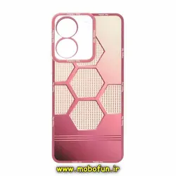 قاب گوشی Redmi 13C - Poco C65 شیائومی ژله ای شفاف فانتزی طرح کندو محافظ لنز دار کد 7