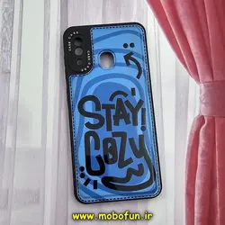 قاب گوشی Galaxy A20 - Galaxy A30 سامسونگ فانتزی ژله ای اورجینال CASE CASE طرح STAY COZY محافظ لنز دار کد 681