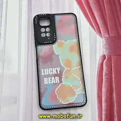 قاب گوشی Redmi Note 11 4G - Redmi Note 11S شیائومی فانتزی ژله ای اورجینال CASE CASE طرح LUCKY BEAR محافظ لنز دار کد 953
