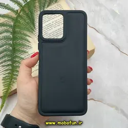 قاب گوشی Redmi 12 شیائومی سیلیکونی ژله ای پافر New DISIGN مشکی کد 205