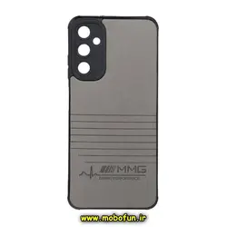 قاب گوشی Galaxy A05S سامسونگ طرح ژله ای چرمی ساده کبریتی Pro Camera خاکستری کد 74