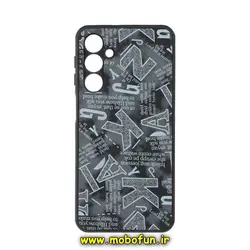 قاب گوشی Galaxy A25 سامسونگ چرمی جیر سخت Hard حروف محافظ لنزدار کد 18