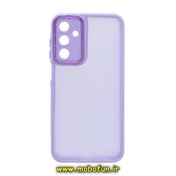 قاب گوشی Galaxy A15 سامسونگ پشت مات متال کیس دور سیلیکونی محافظ لنزدار یاسی کد 185