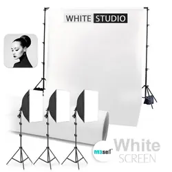 استودیو عکاسی سفید به همراه سافت باکس | White Studio Kit