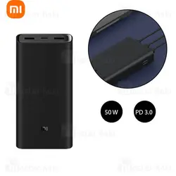پاوربانک 20000 فست شارژ شیائومی Xiaomi Mi 50W Power Bank 20000 PB2050SZM PD3.0 توان 50 وات