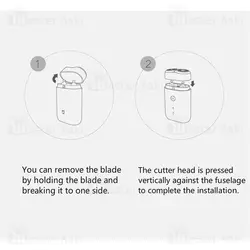 ماشین ریش تراش شیائومی Xiaomi Mijia S100 ضد آب