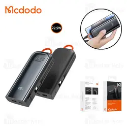 پاوربانک 10000 مک دودو Mcdodo MC-1161 توان 22.5 وات با 2 کابل متصل