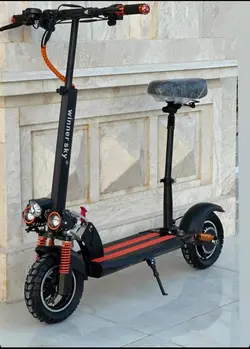 اسکوتر برقی 2023 تاشو T13 pro E10 proصندلی دار آستر