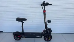 اسکوتر برقی مانیتور بزرگ تاشو ZS مدل  E26 pro 2024موتور 3000 وات گاز موتوری