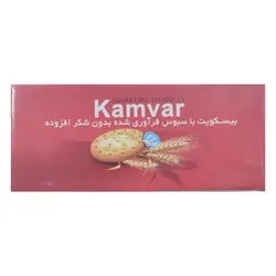 بیسکوییت رژیمی سبوس دارجعبه ای کامور - طاوس طب