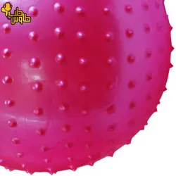 توپ ورزشی جیم بال خاردار سایز 65 مدل LB - طاوس طب