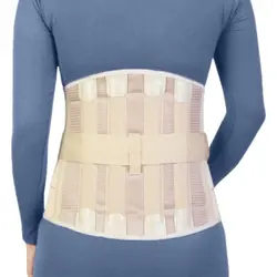 کمربند لومبو ساکرال با کمربند طب و صنعت مدل 53200 LSO - طاوس طب