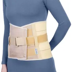 کمربند لومبو ساکرال با کمربند طب و صنعت مدل 53200 LSO - طاوس طب