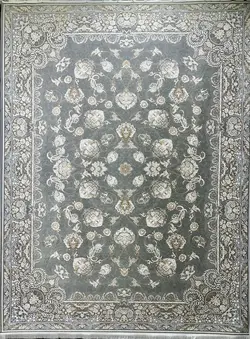 1500 شانه 4500 تراکم نخ نانو ضد لک نقشه افشان اصالت طلاکوب زمینه دودی متالیک
