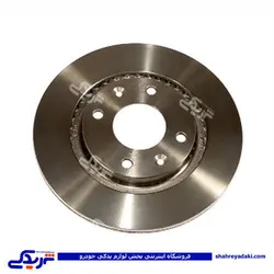 پژو دیسک چرخ جلو 206 تیپ 5 دینا پارت کد 6007 توجه 1606007 (خرید عمده تکی)