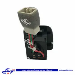 پراید کلید شیشه بالابر تک پل 132 تیبا کوئیک دینا پارت1501055 (خرید عمده تکی)